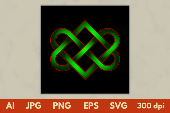 Celtic Knots No.5 Logo Illustration: A Versatile Design Asset