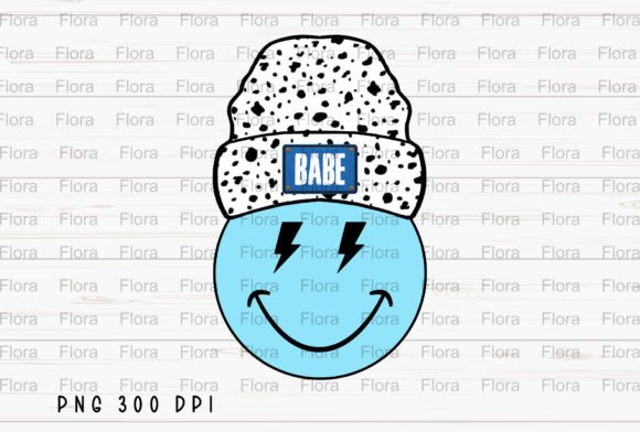 Embrace Farmhouse Charm with Babe Cow Beanie Smiley Face Boy PNG