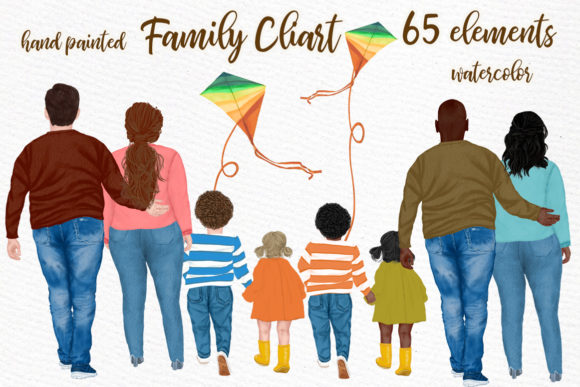 Embracing Autumn with Fall Plus Size Family Clipart