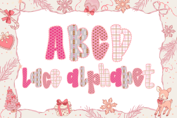 Preppy Lace Letters Coquette Alphabet_13: A Designer's Practical Guide