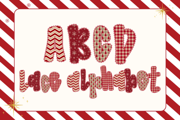 Preppy Lace Letters Coquette Alphabet_6: The Design Asset You Need