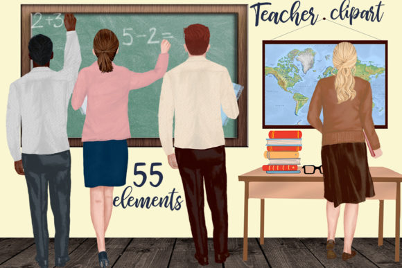 Teachers Back to School Clipart: Your Ultimate Design Toolkit