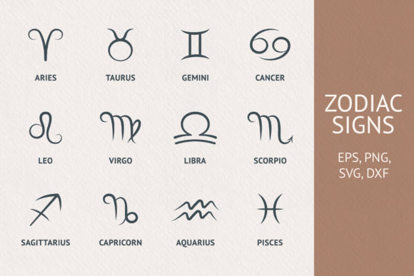 Unlock Cosmic Creativity: The Zodiac Signs SVG Collection