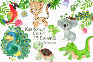 Watercolor Animals Clipart Peacock: Design Guide